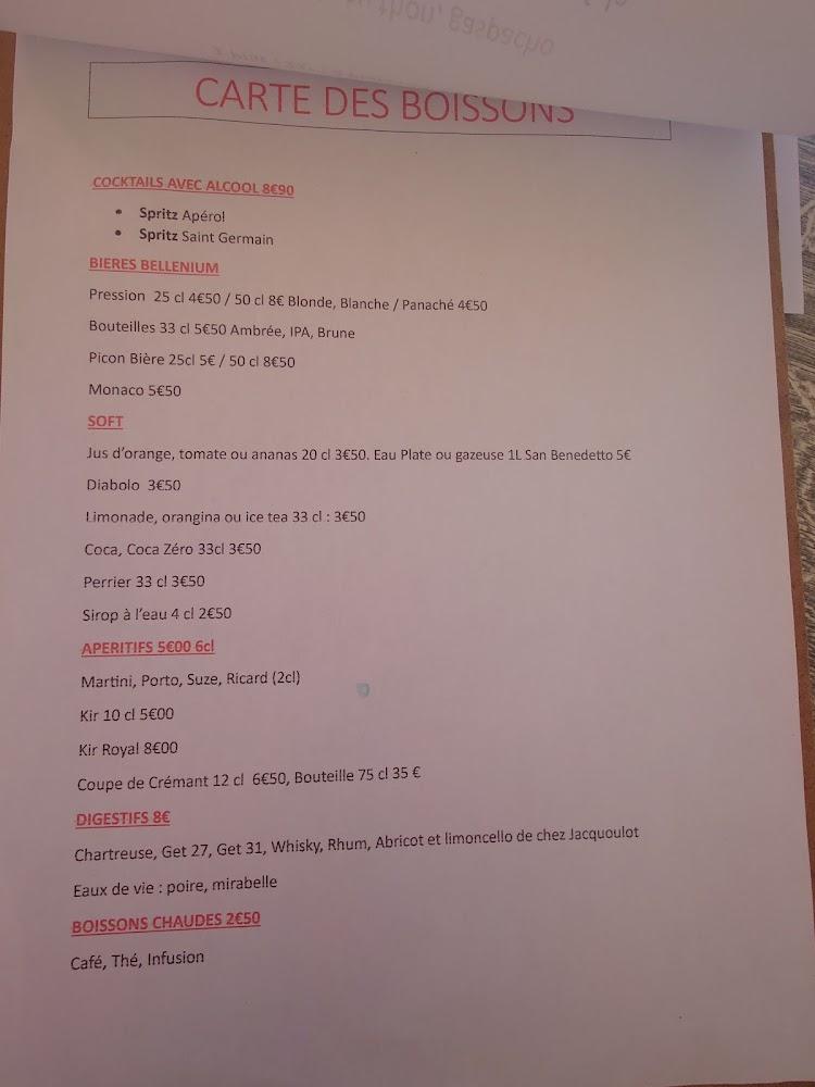 Le Bistrot du Coin Caché - Menu Image 2